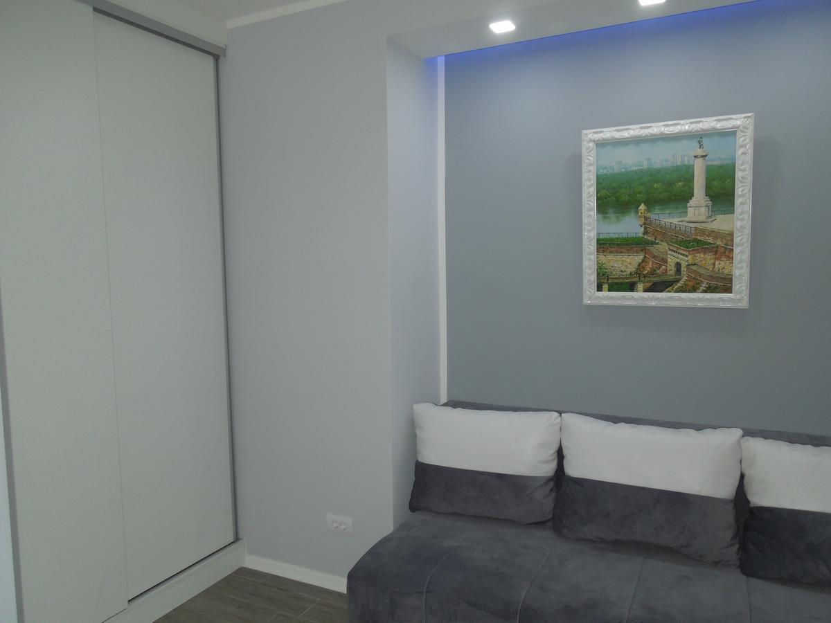 Apartmán Danube Blue Bělehrad Exteriér fotografie